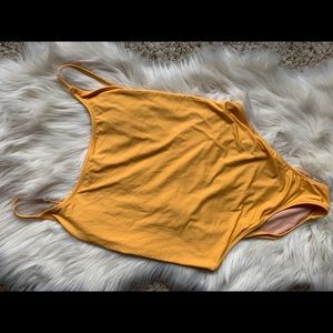 J.Crew Playa Newport One Piece Swim Suit-Yellow